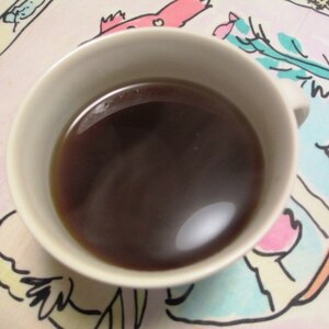 ナッツが止まらない！　梅酒コーヒー♪